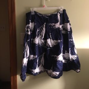 Nautical skirt